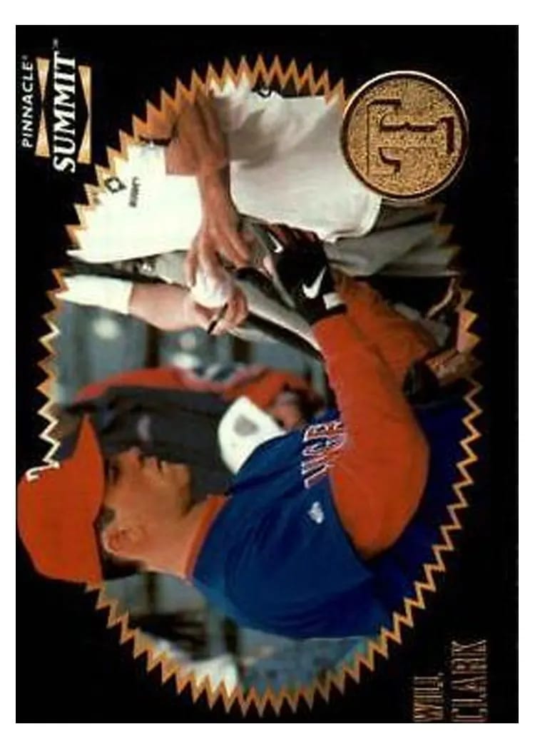 1996 Summit Will Clark #105 card
