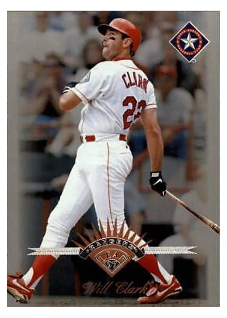 1997 Leaf Will Clark #7 card