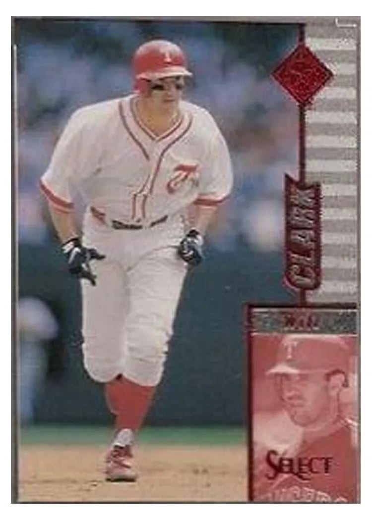 1997 Select Will Clark #94 card