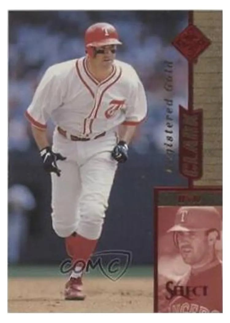 1997 Select Will Clark #94 card