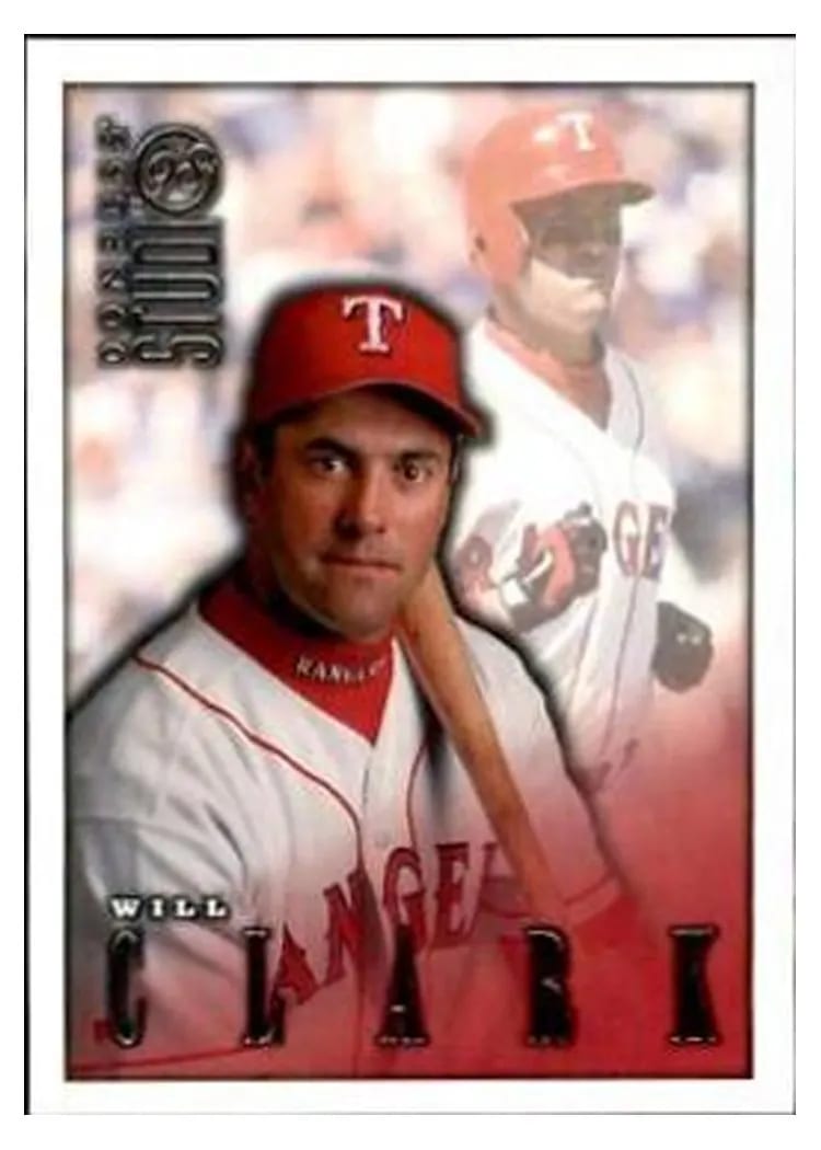 1998 Studio Will Clark #6 card