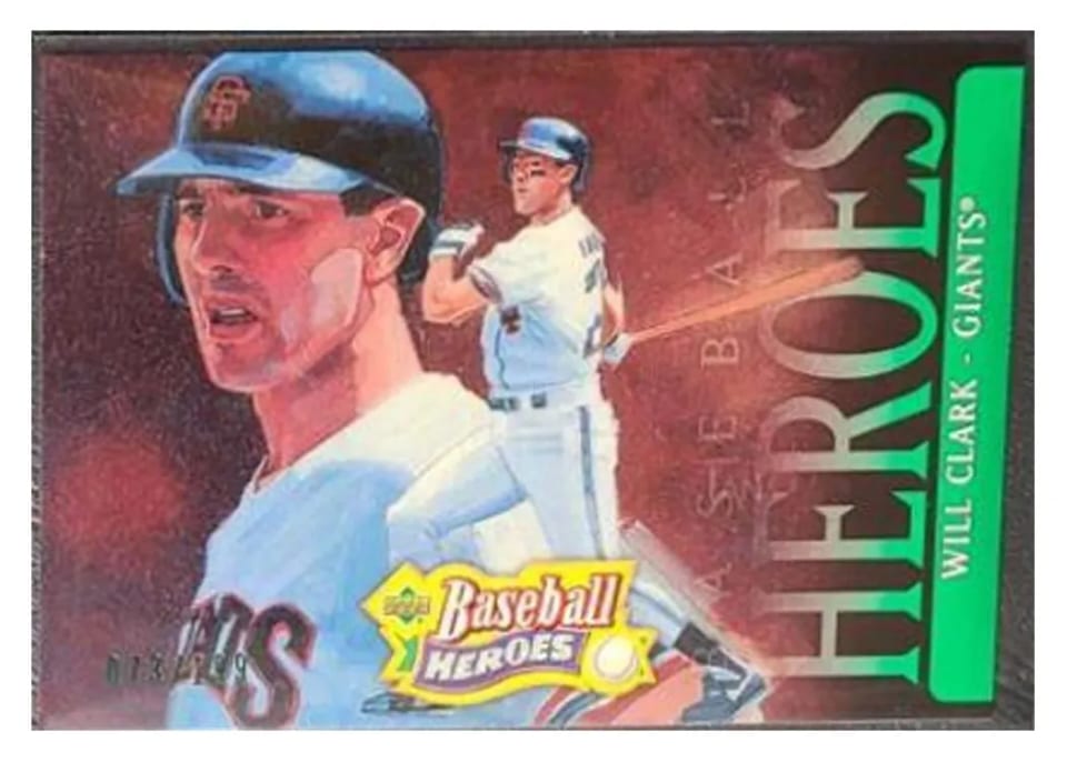 2005 Upper Deck Baseball Heroes Will Clark #95 card