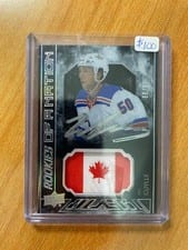 2023-24 SPx UD Black Pride of a Nation Autograph Patch Will Cuylle #PON-WC