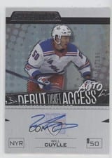 2023-24 Upper Deck Credentials Debut Ticket Access Autograph Will Cuylle #DTAA-WC card