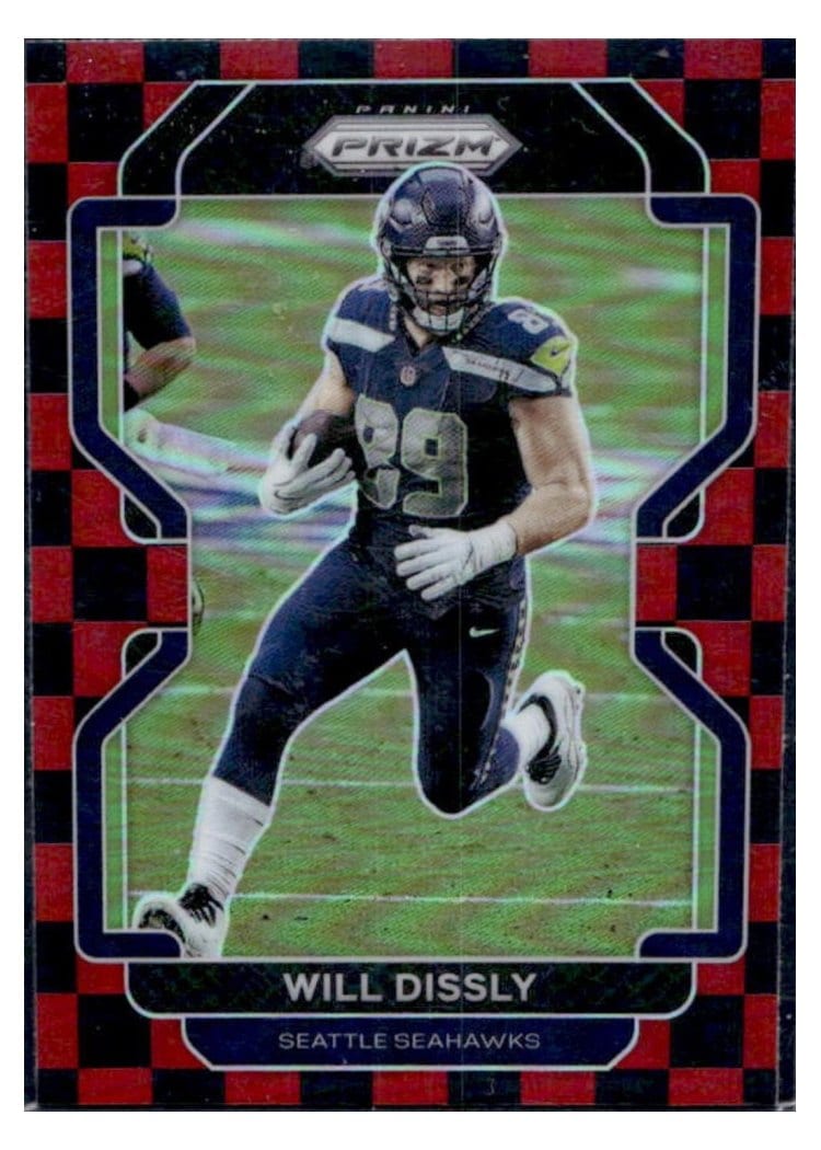 2021 Panini Prizm Base Set Will Dissly #44 card
