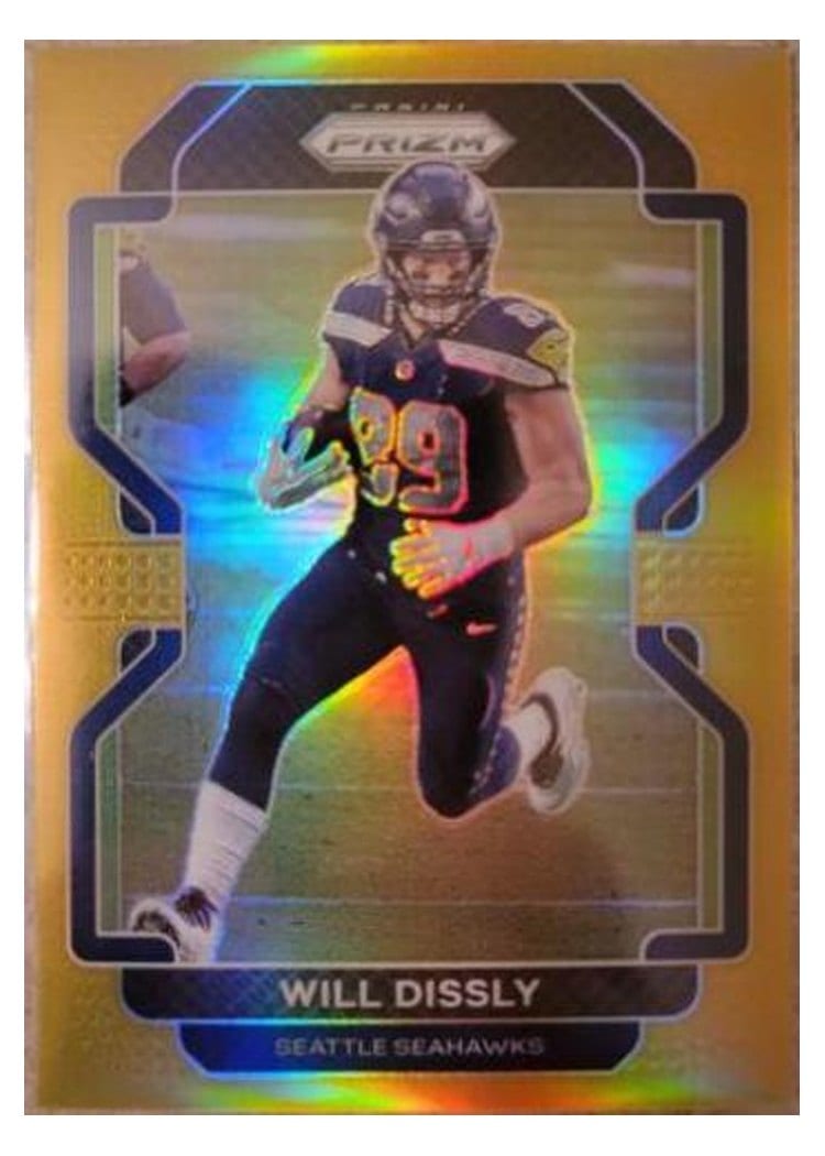 2021 Panini Prizm Base Set Will Dissly #44 card