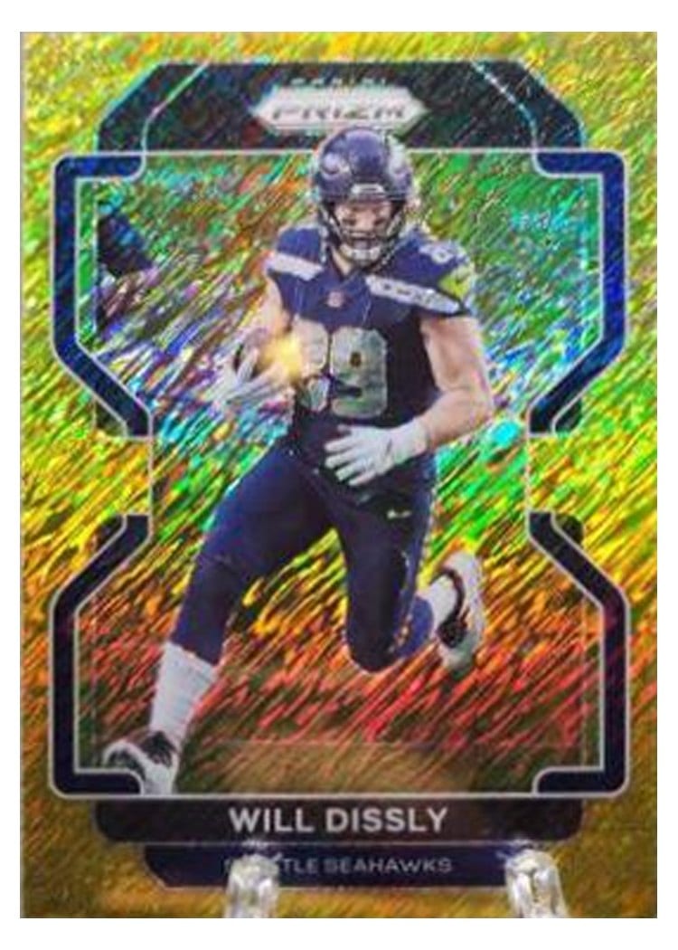 2021 Panini Prizm Base Set Will Dissly #44 card