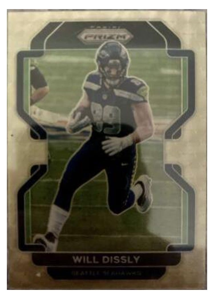 2021 Panini Prizm Base Set Will Dissly #44 card