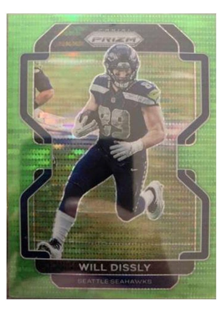 2021 Panini Prizm Base Set Will Dissly #44 card