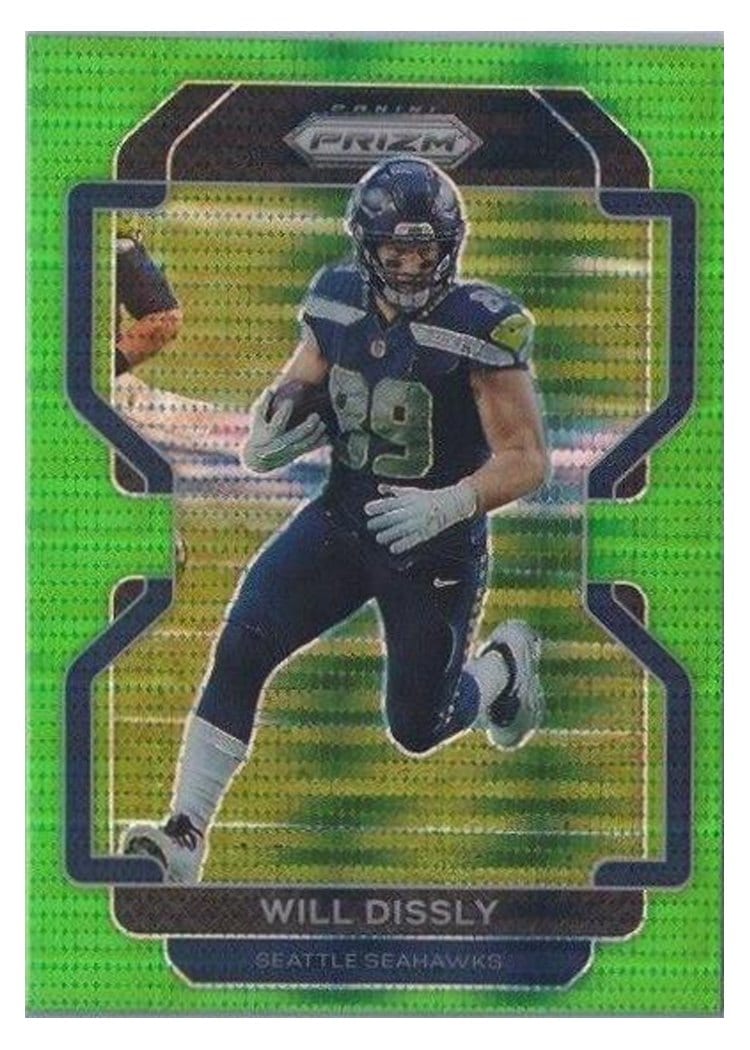 2021 Panini Prizm Base Set Will Dissly #44 card