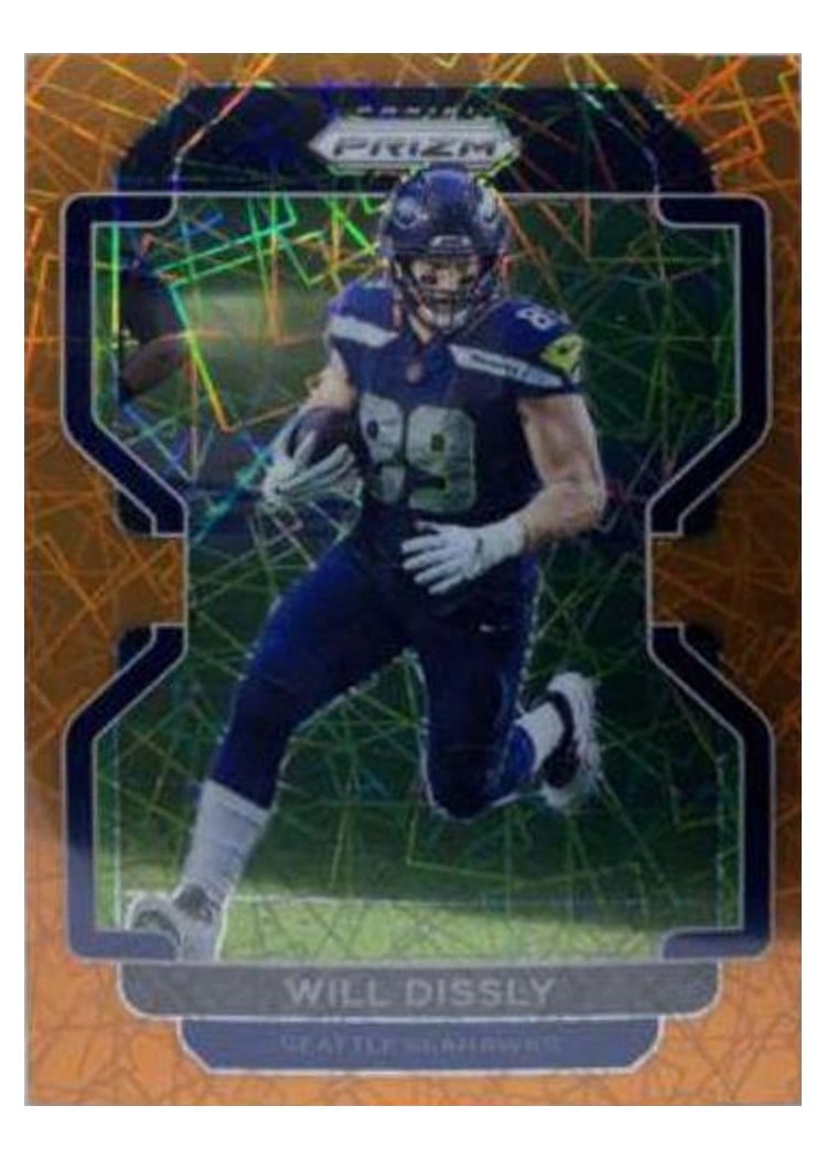 2021 Panini Prizm Base Set Will Dissly #44 card