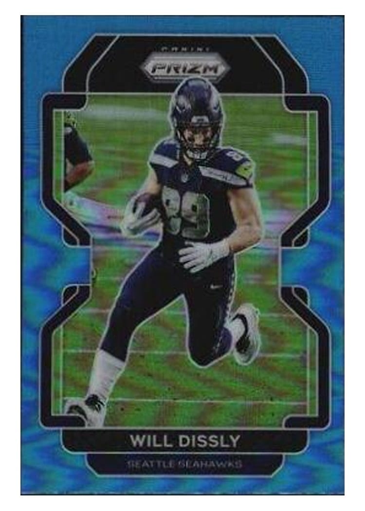 2021 Panini Prizm Base Set Will Dissly #44 card