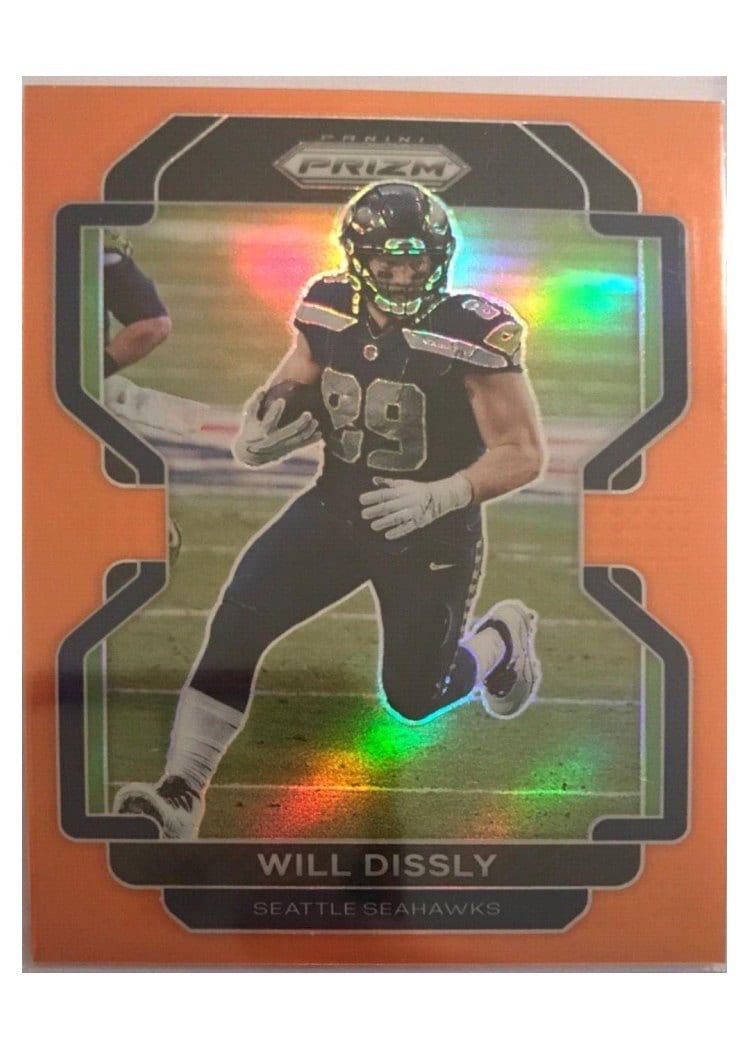 2021 Panini Prizm Base Set Will Dissly #44 card