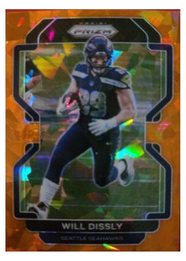 2021 Panini Prizm Base Set Will Dissly #44 card
