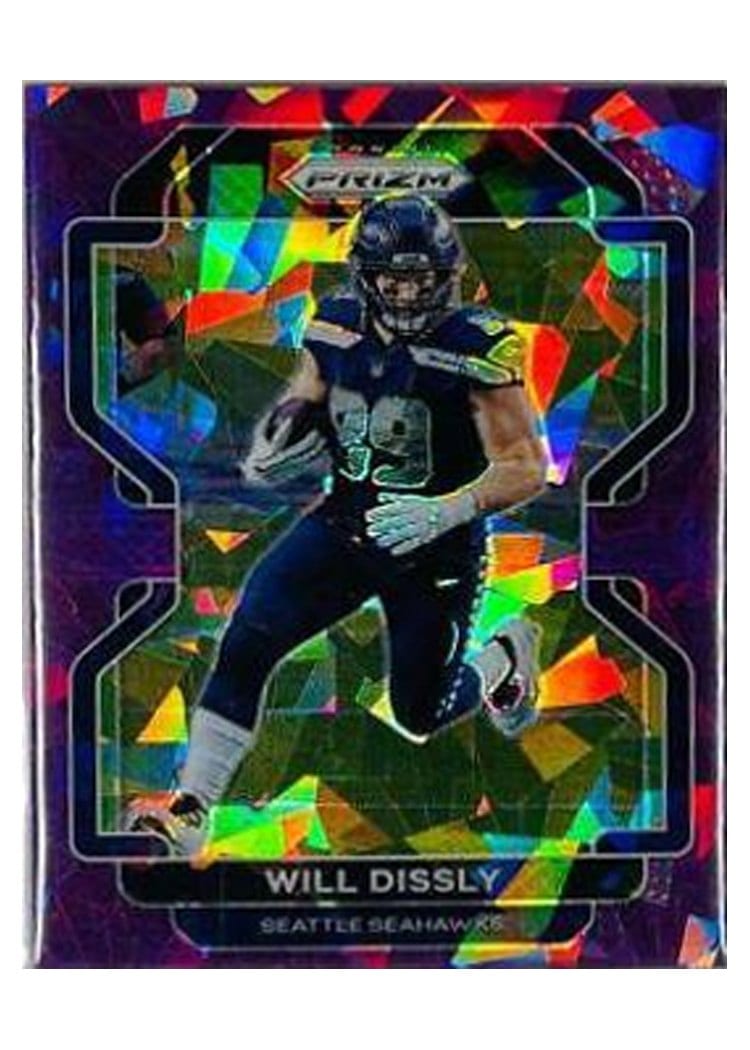 2021 Panini Prizm Base Set Will Dissly #44 card