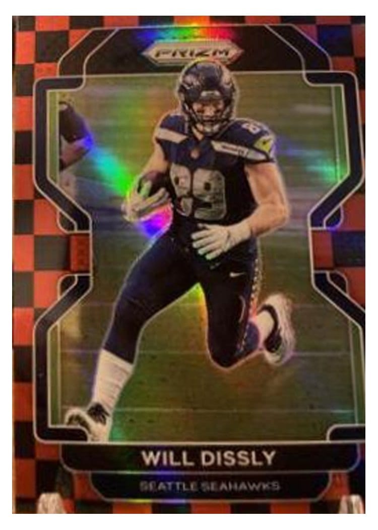 2021 Panini Prizm Base Set Will Dissly #44 card