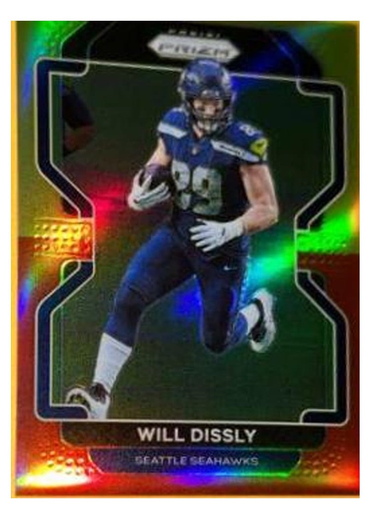 2021 Panini Prizm Base Set Will Dissly #44 card