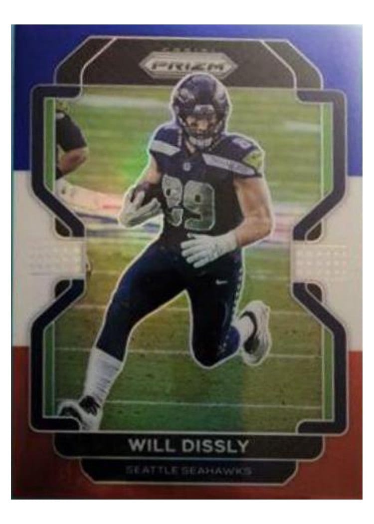 2021 Panini Prizm Base Set Will Dissly #44 card