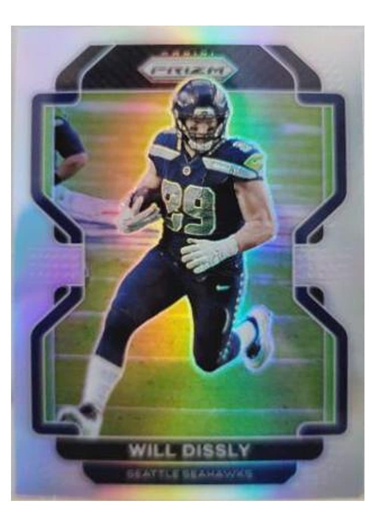 2021 Panini Prizm Base Set Will Dissly #44 card
