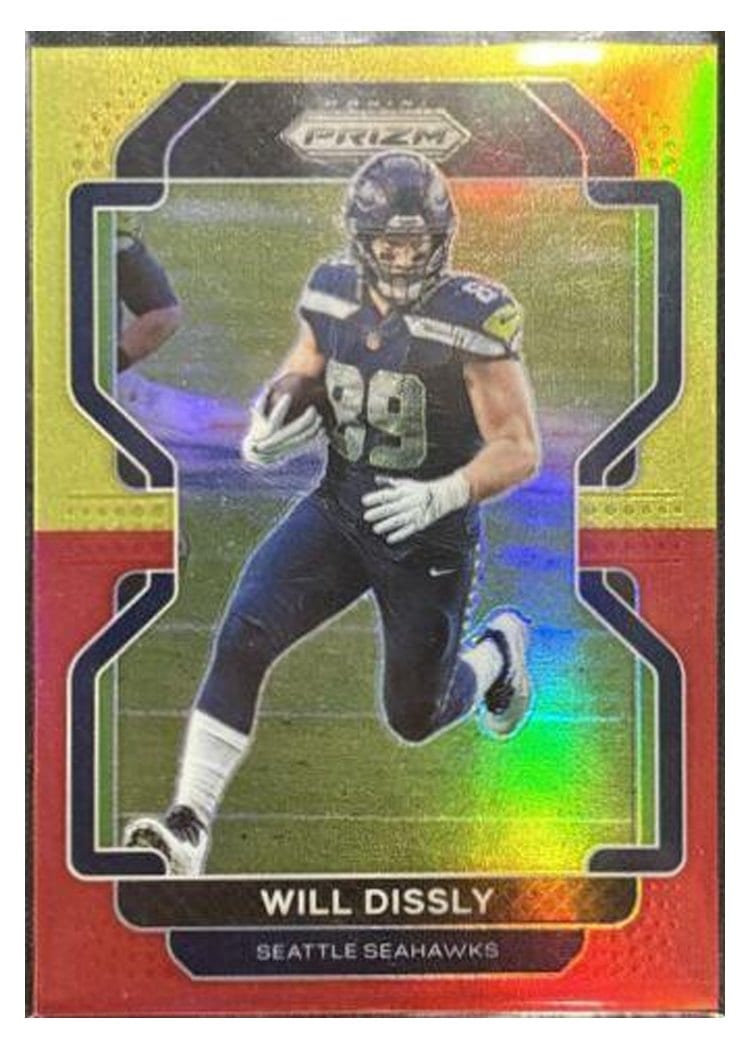 2021 Panini Prizm Base Set Will Dissly #44 card