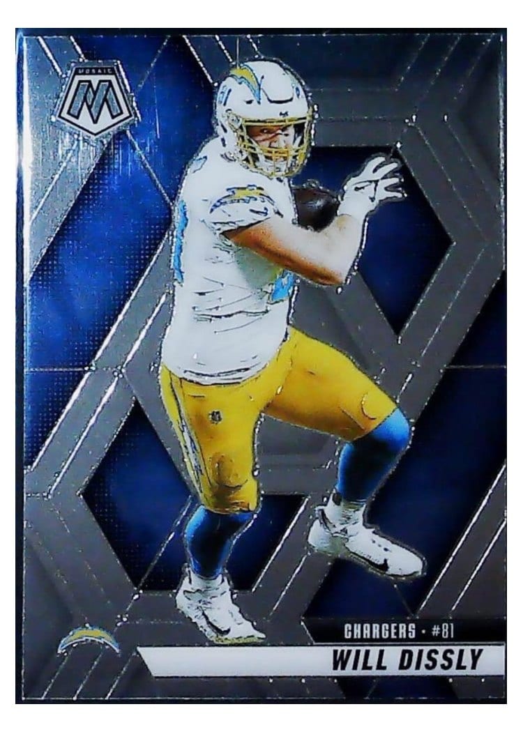 2025 Panini Mosaic Base Set Will Dissly #114 card