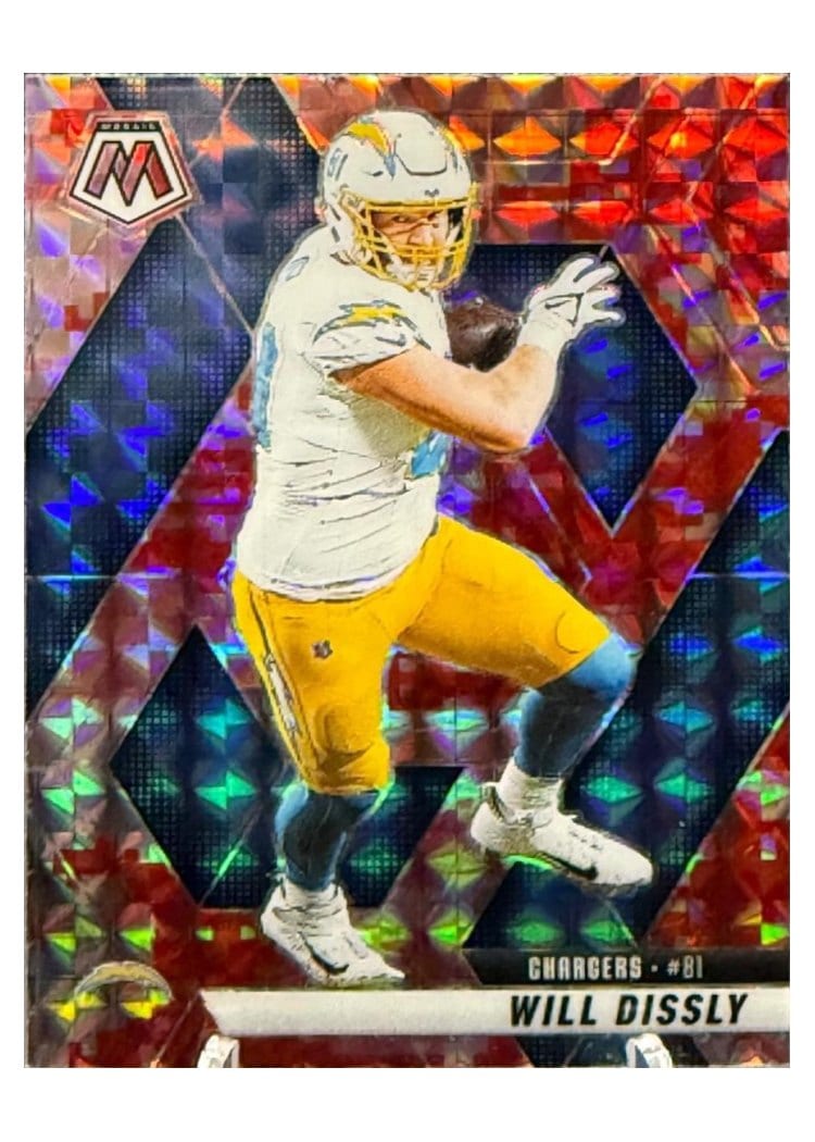 2025 Panini Mosaic Base Set Will Dissly #114 card