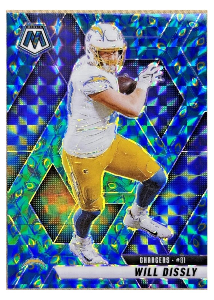 2025 Panini Mosaic Base Set Will Dissly #114 card