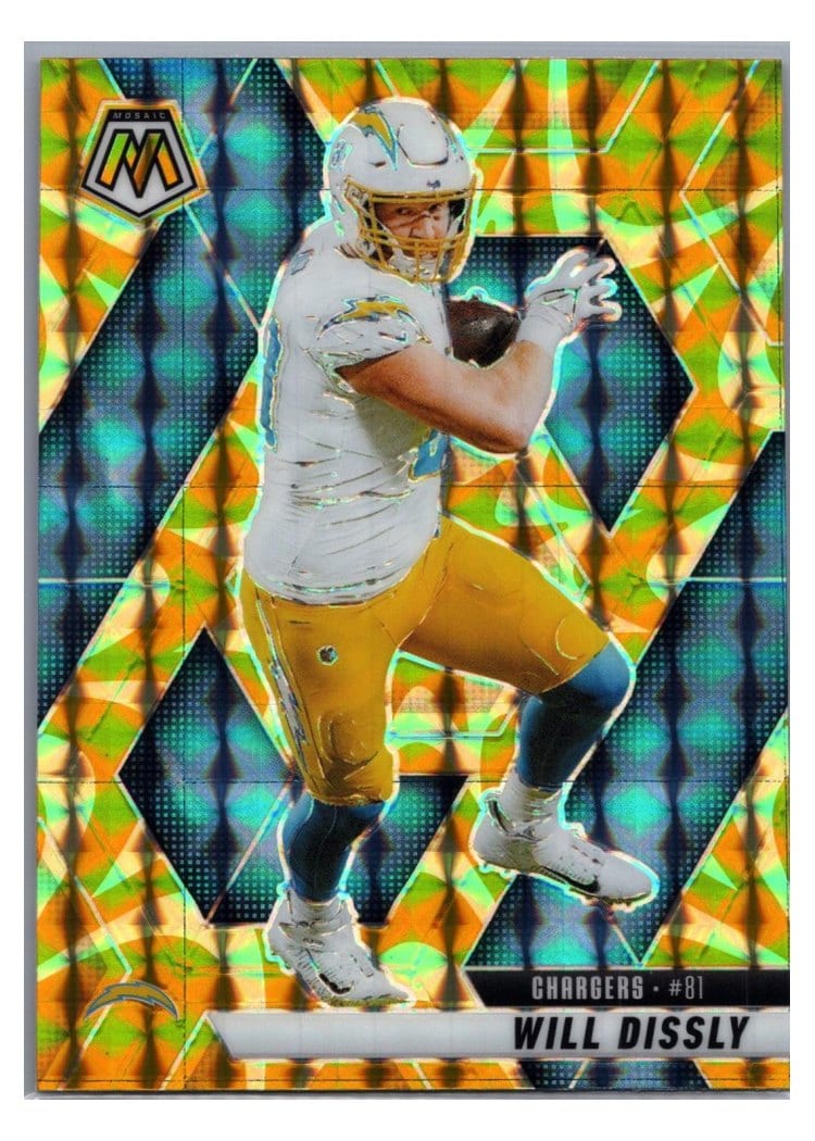 2025 Panini Mosaic Base Set Will Dissly #114 card