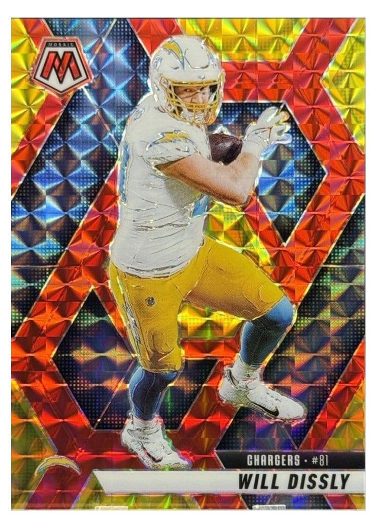 2025 Panini Mosaic Base Set Will Dissly #114 card
