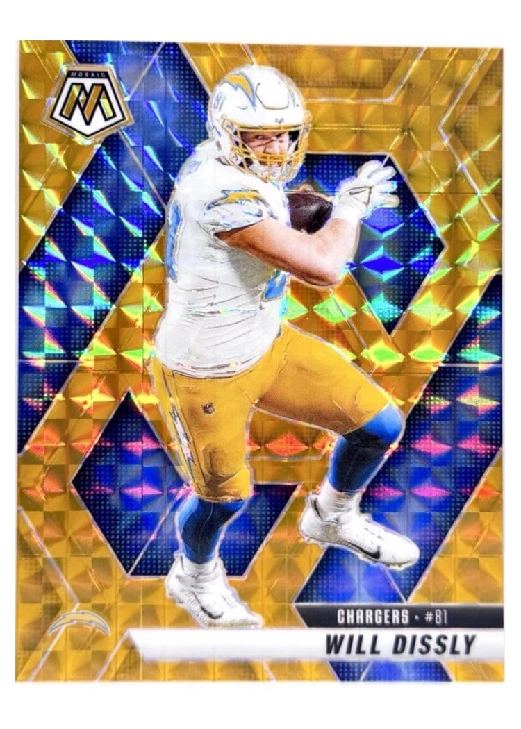 2025 Panini Mosaic Base Set Will Dissly #114 card