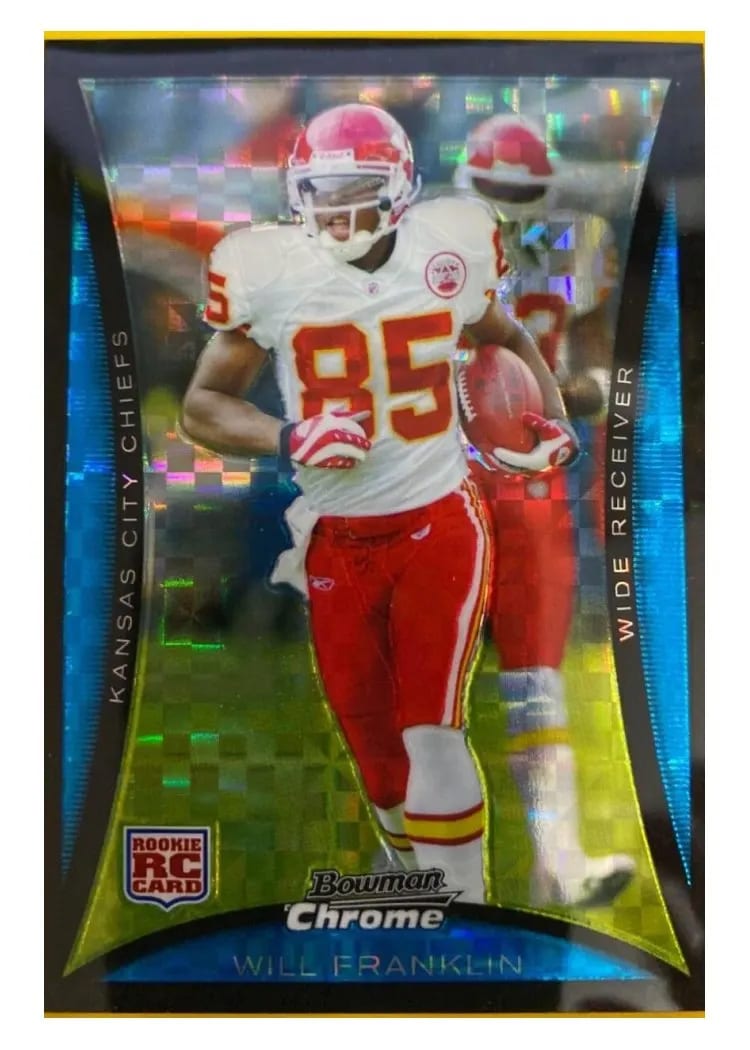 2008 Bowman Chrome Will Franklin #BC21 card