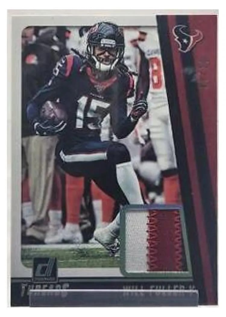2018 Donruss Threads Will Fuller V card