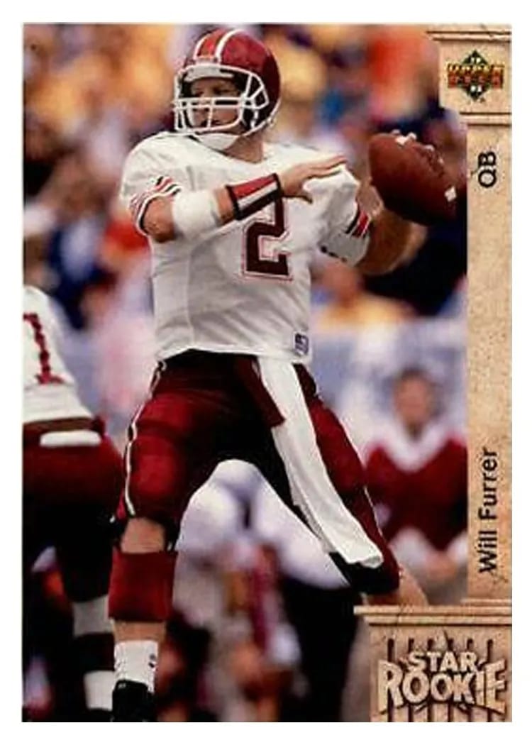1992 Upper Deck Will Furrer #10 card