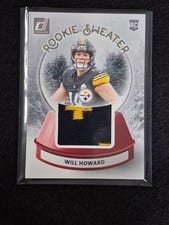 2025 Donruss Rookie Holiday Sweater Will Howard #SWE-WHD card