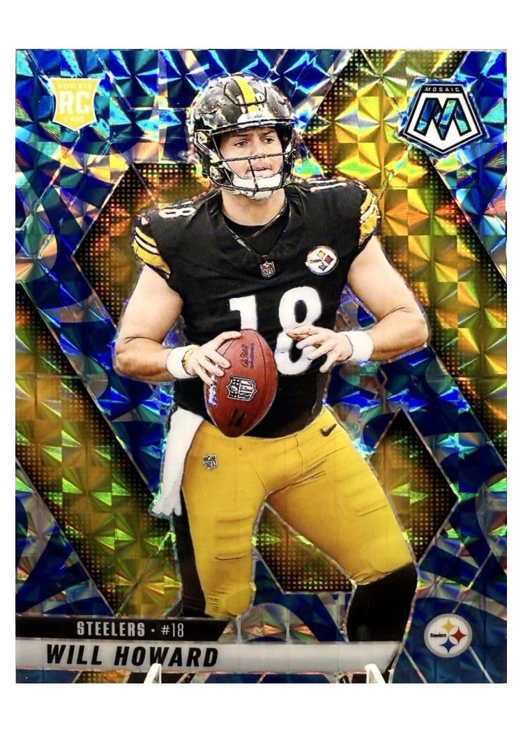 2025 Panini Mosaic Base Set Will Howard #318 card