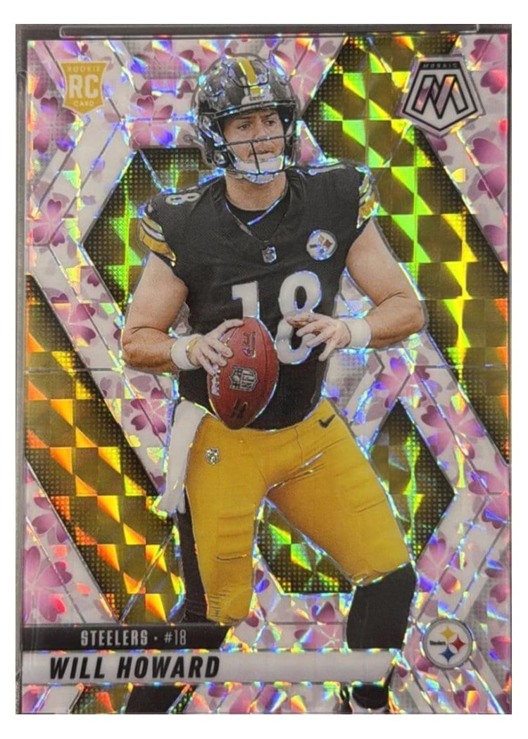 2025 Panini Mosaic Base Set Will Howard #318 card