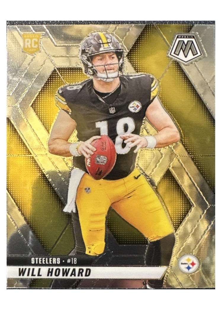 2025 Panini Mosaic Base Set Will Howard #318 card