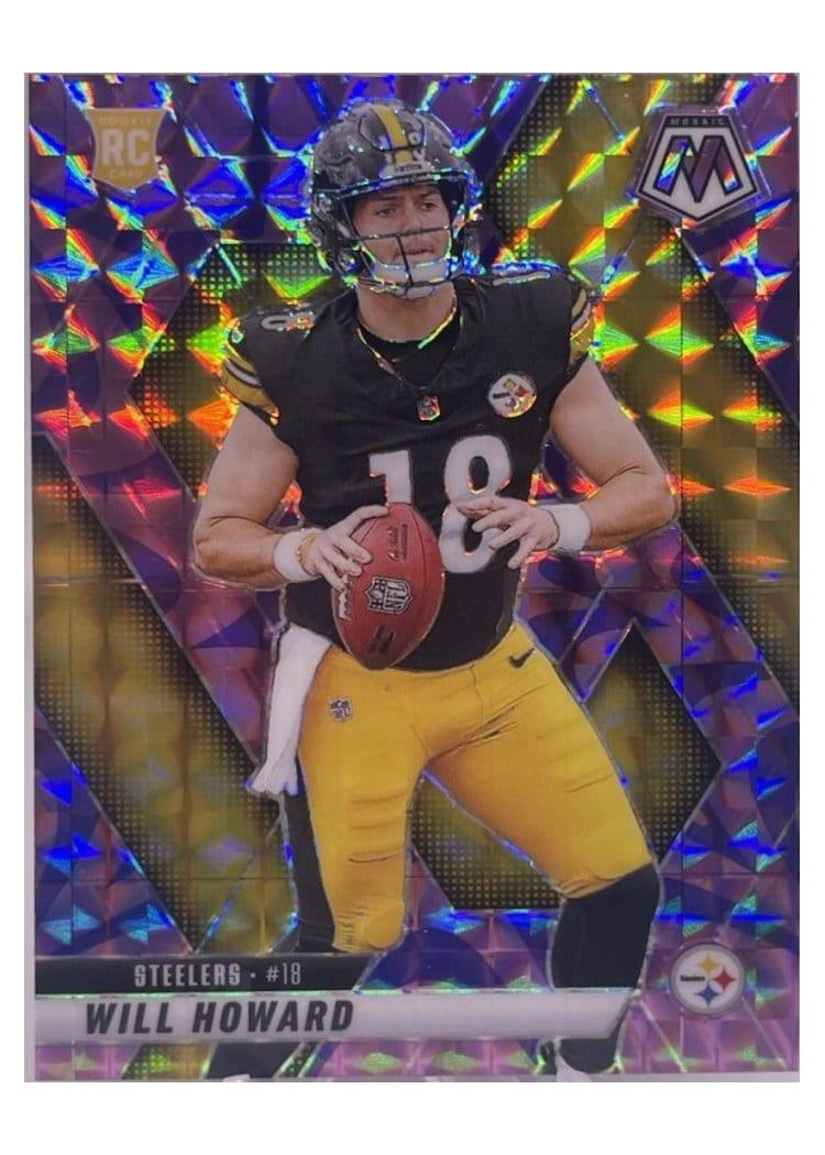 2025 Panini Mosaic Base Set Will Howard #318 card