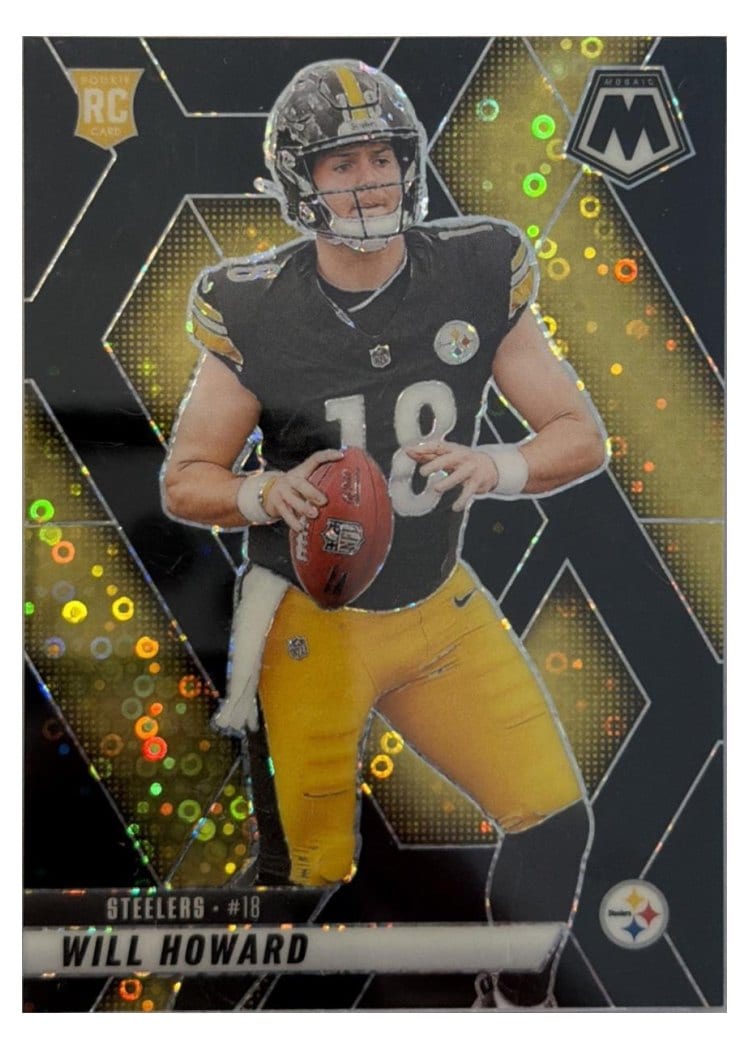 2025 Panini Mosaic Base Set Will Howard #318 card