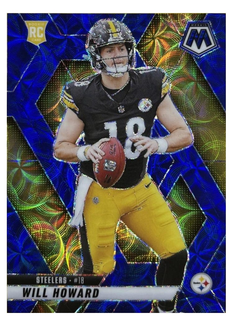 2025 Panini Mosaic Base Set Will Howard #318 card