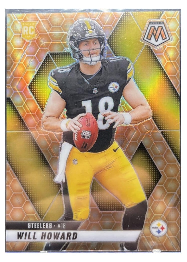 2025 Panini Mosaic Base Set Will Howard #318 card