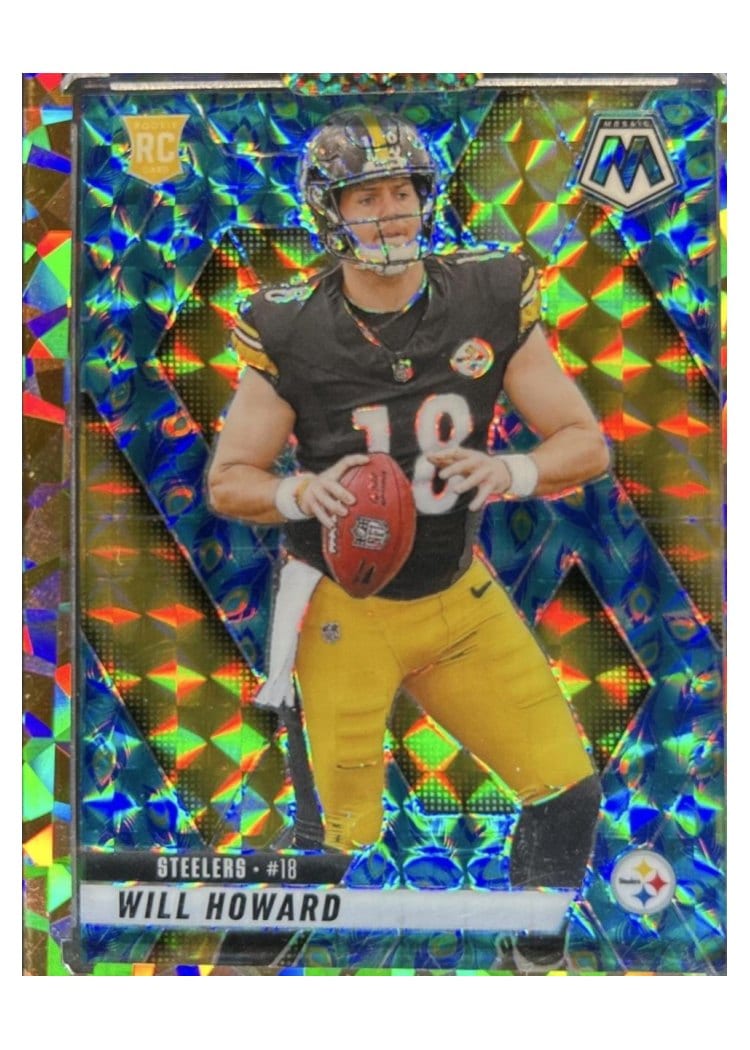 2025 Panini Mosaic Base Set Will Howard #318 card