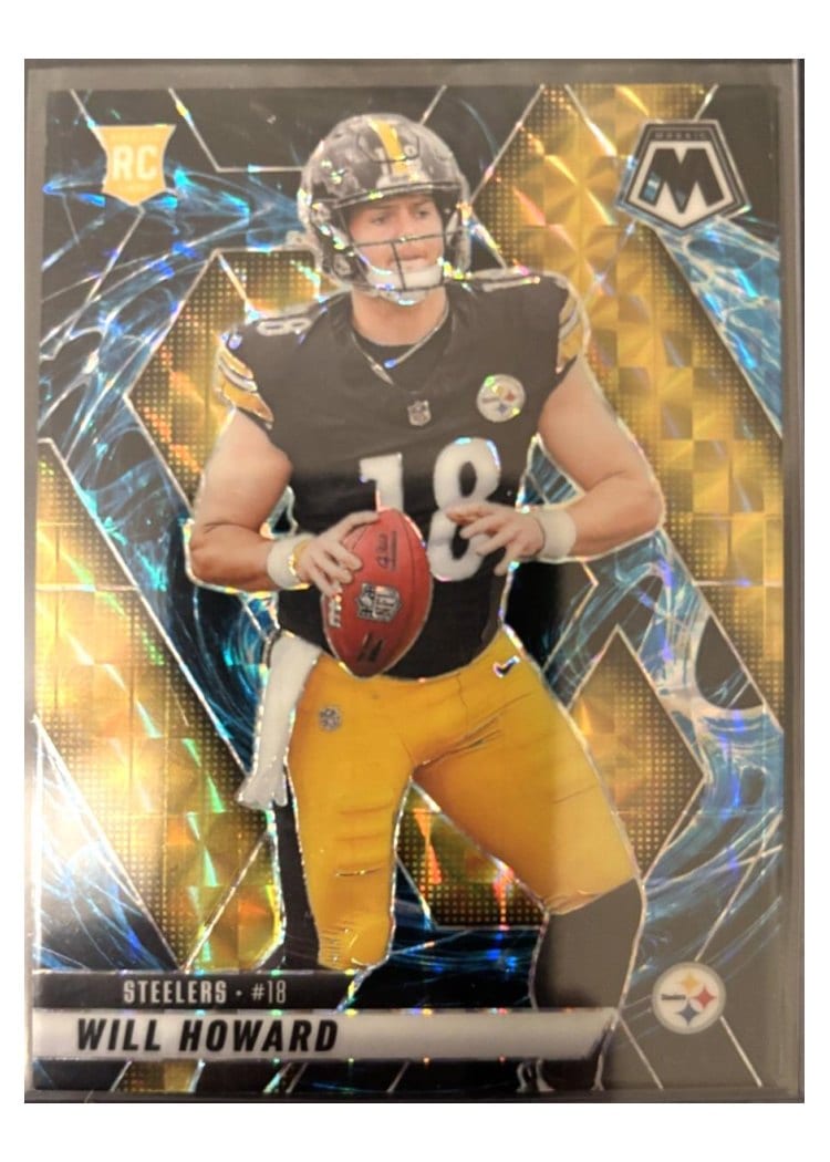 2025 Panini Mosaic Base Set Will Howard #318 card