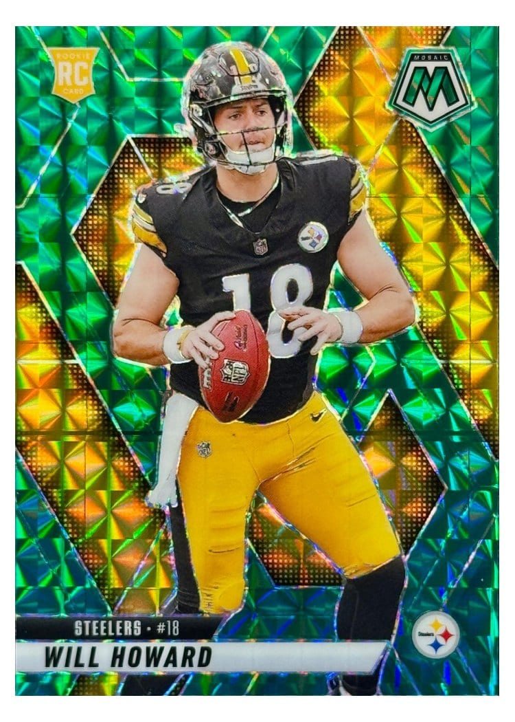2025 Panini Mosaic Base Set Will Howard #318 card
