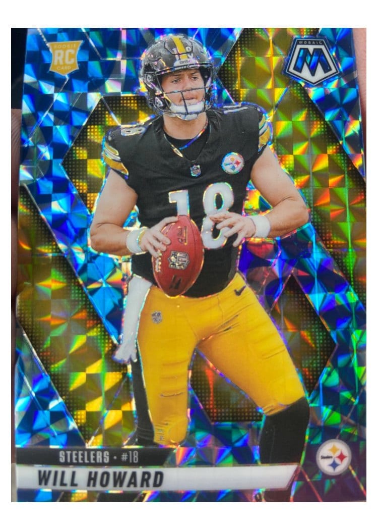 2025 Panini Mosaic Base Set Will Howard #318 card