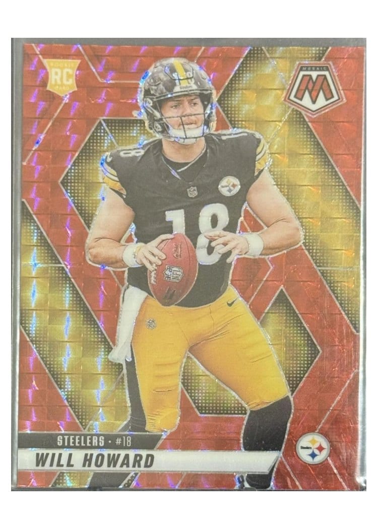 2025 Panini Mosaic Base Set Will Howard #318 card