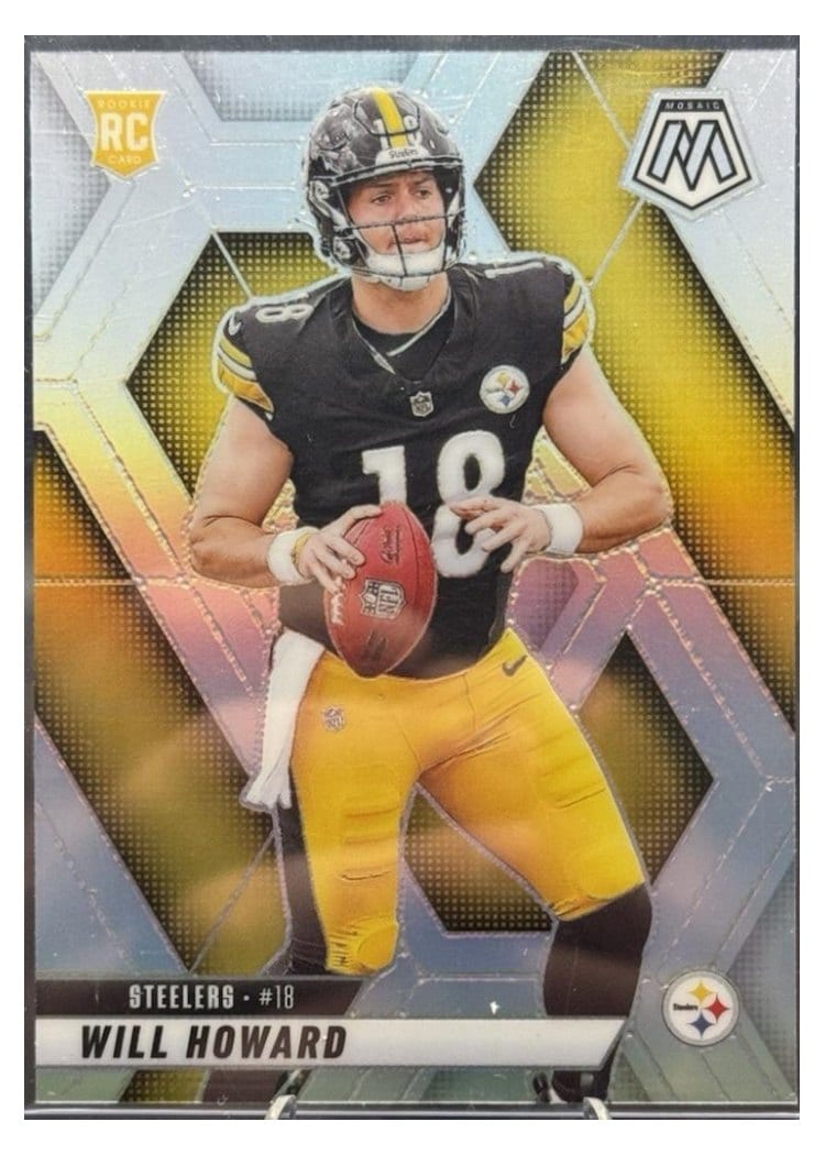 2025 Panini Mosaic Base Set Will Howard #318 card