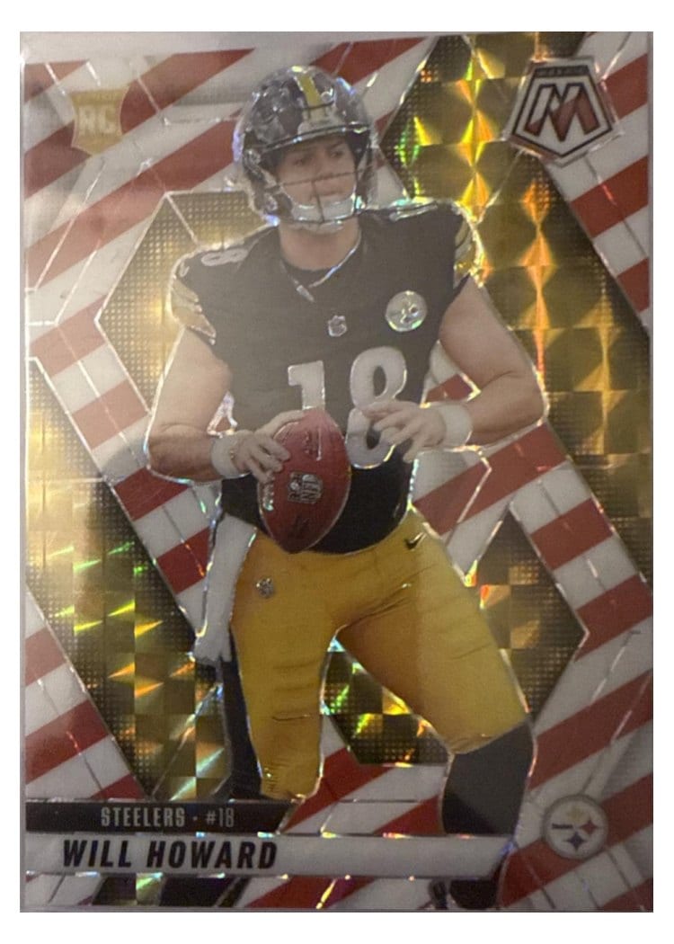 2025 Panini Mosaic Base Set Will Howard #318 card