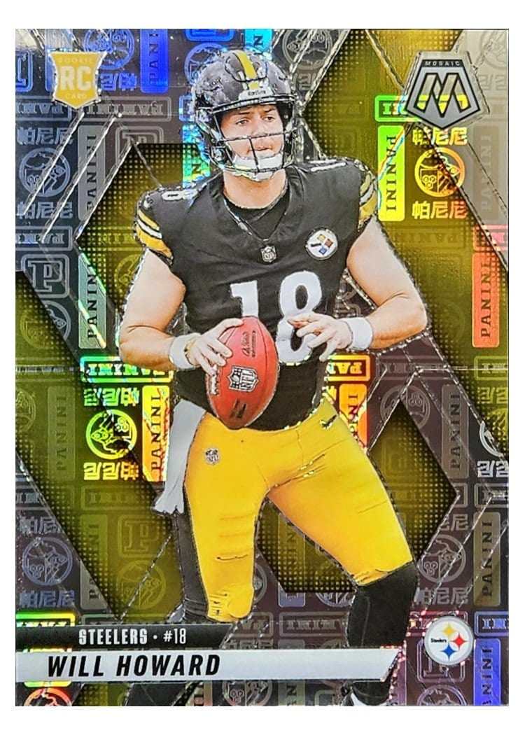 2025 Panini Mosaic Base Set Will Howard #318 card