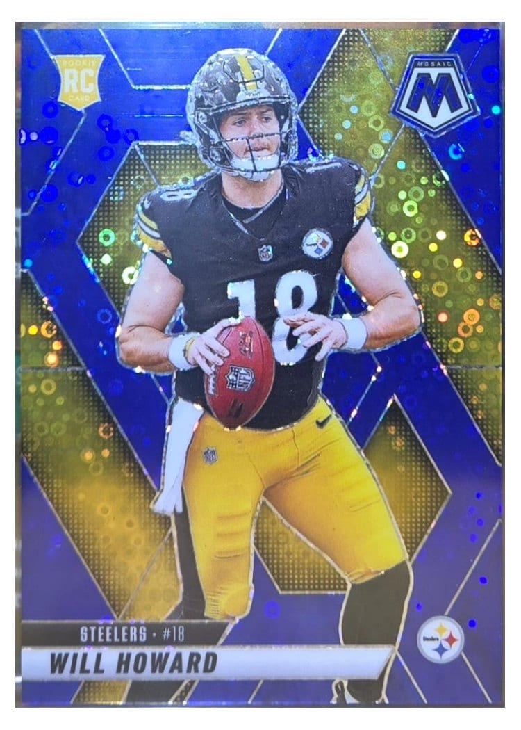 2025 Panini Mosaic Base Set Will Howard #318 card